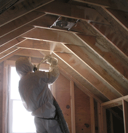 Des Moines ID attic spray foam insulation